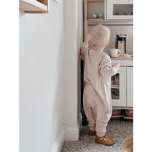 Fleece Jumpsuit - Blush
