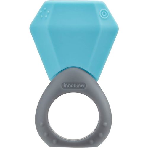 INNOBABY TEETHIN' Smart Birthstone Ring TEETHER - March (Aquamarine)