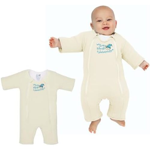 Baby Merlin's Magic Merlin Sleepsuit - Microfleece Baby Transition Swaddle - Sleep Suit - Infants 3-6 Months and 6-9 Months