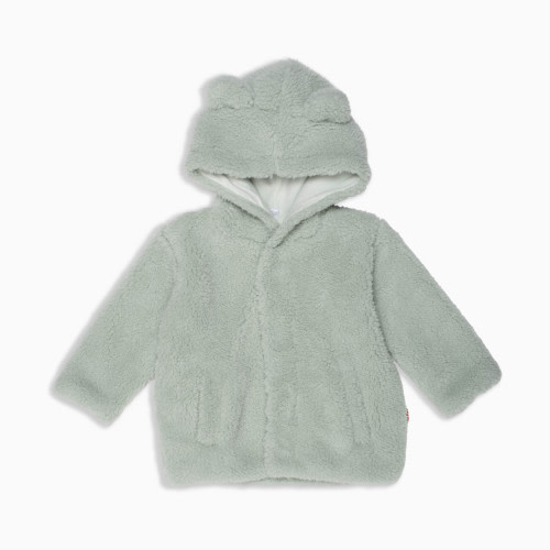 Magnetic Me Fleece Jacket - Sage, 0-6 M