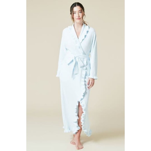 Ruffle Chenille Robe