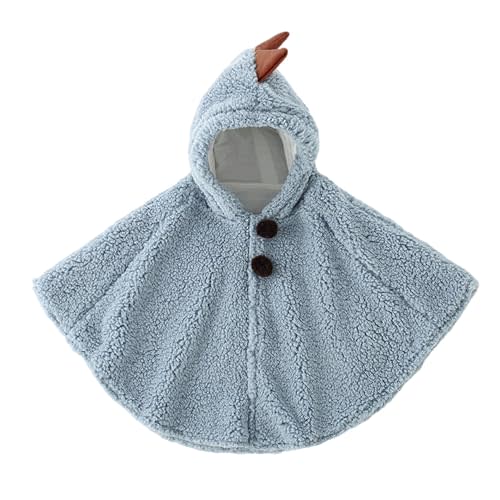 Lifup Baby Toddler Hooded Poncho Cape Cloak, Winter Faux Fur Jacket Children's Cover Cloak Car Seat Coat