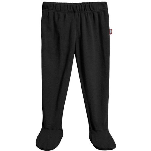 City Threads Usa-made Organic Cotton Soft Footed Baby Pants | White - Newborn