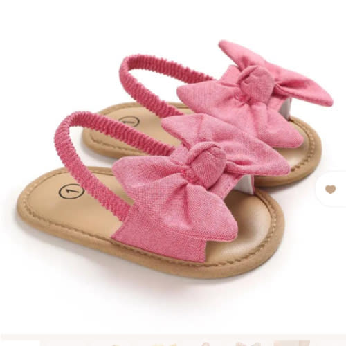 Airy Canvas Summer Sandals (0-12M)