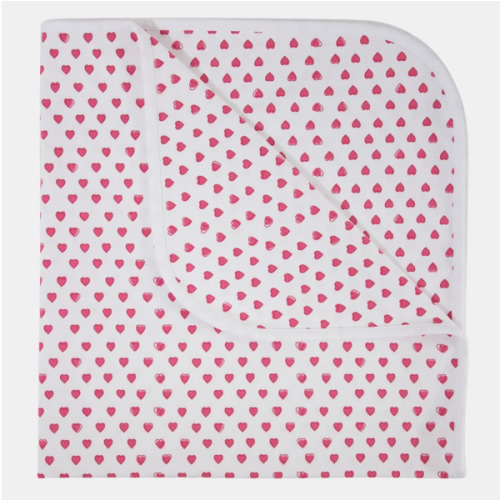 Infant Hearts Receiving Blanket