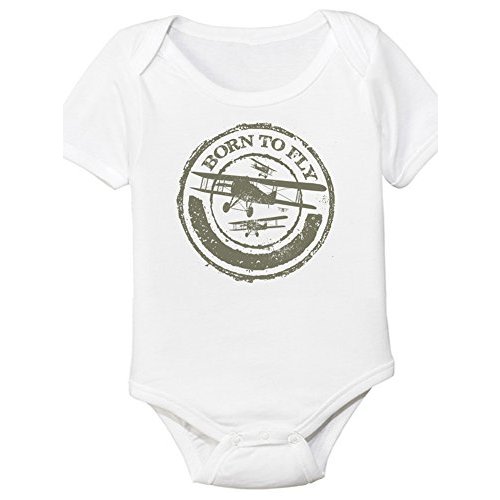 Born to Fly, Aviation Themed Baby Onesie