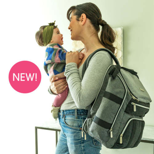 Enzo Diaper Bag Backpack with Changing Station | Baby Brezza