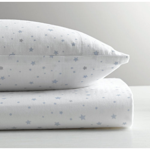 Star Print Crib Fitted Sheet | RH Baby & Child