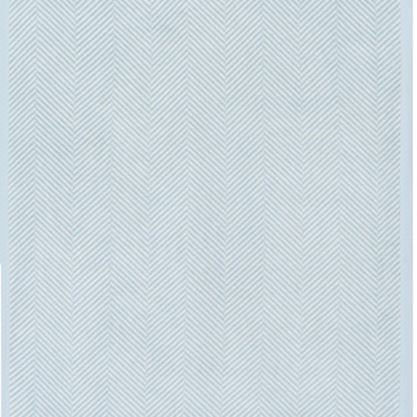 Harborview Herringbone Sky Mini Blanket