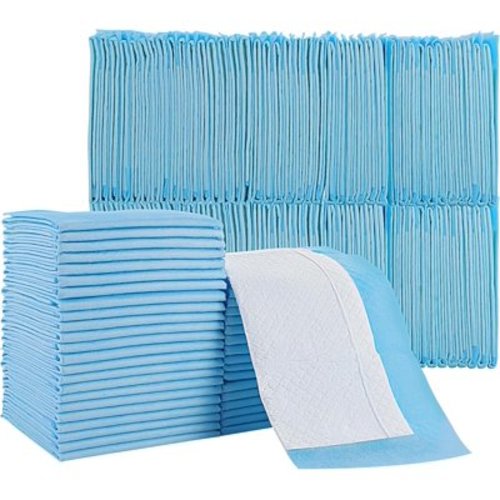100 Pack Disposable Changing Pad,High Absorbent Diaper Changing Pads,Waterproof Leak Proof Baby Disposable Underpads Incontinence Bed Pads,Breathable Chucks Pads for Adult Child Baby Pets,13X18inch