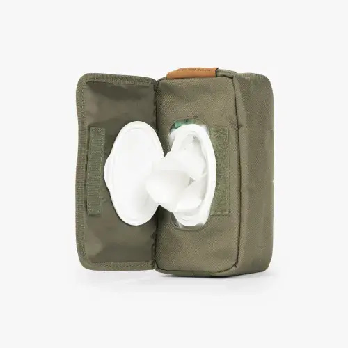 Tactical Wipe Pouch - OLIVE GREEN