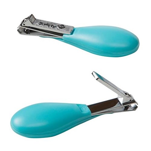 Safety 1st Fold-Up Nail Clipper, Arctic Blue, 2-Count