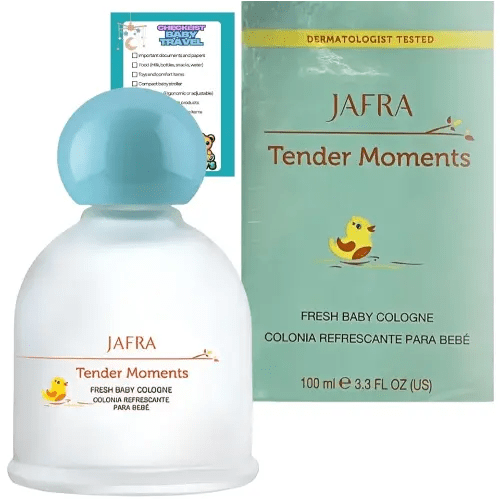 Ioly's Jjafra Tender Moments Baby Cologne for boys, girls Jjafra baby perfume for newborn Alcohol FREE Paraben Colonia para bebe recien nacido kids Perfume para bebe toddler colonia para niños PK 1
