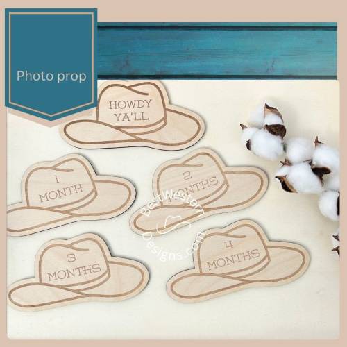 Cowboy Milestone, Cowboy Baby Milestones, Cowboy Milestones, Birth Announcement,Monthly Milestones,Baby, Western Milestones, Baby Milestones