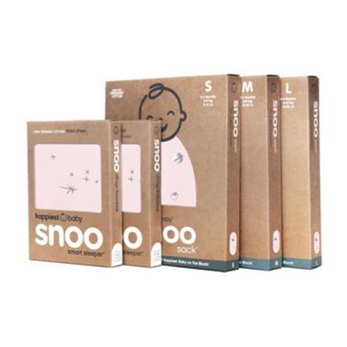 SNOO Sleep Sack Bundle in Small, Medium, Large Sizes and Sheets – Happiest Baby