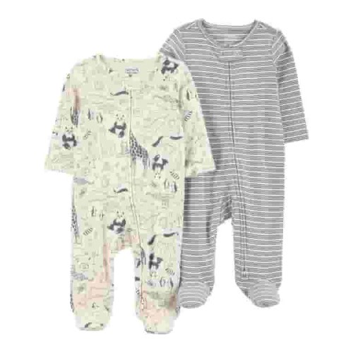 Carter's Child of Mine Baby Boy, Sleep 'n Play, 2-Pack, Sizes Preemie-6/9 months