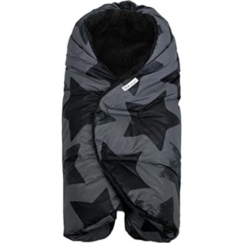 7AM Baby Car Seat Blanket - Multifunctional Car Seat Cover for Baby Boy & Girl, Winter Stroller & Car Seat Swaddle Blankets for Babies, Micro-Fleece & Plush Lined Warm Carseat Cover | Nido (Large)