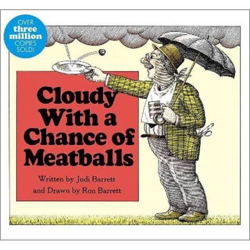 Cloudy With A Chance Of Meatballs By Judi Barrett (board Book)