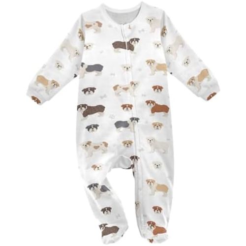 Bulldog Baby Footies
