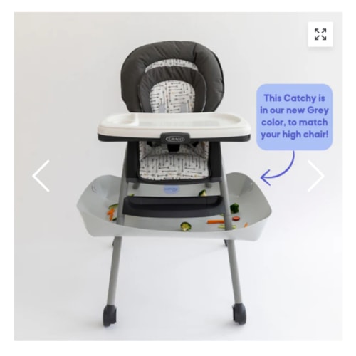 CATCHY - The Food Catcher for High Chairs – Catchy