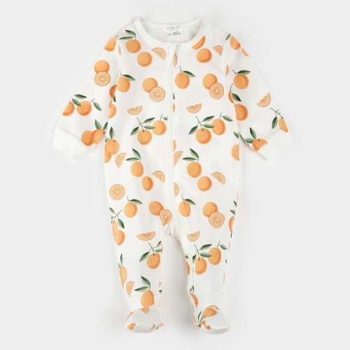 Oranges Print Sleeper