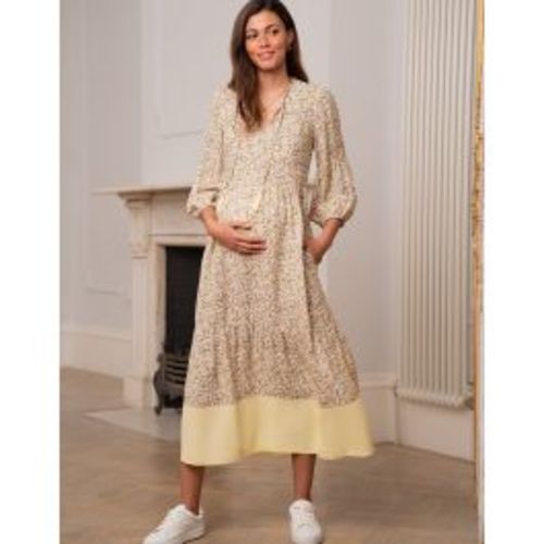 Ditsy Floral Boho Midi Maternity & Nursing Dress