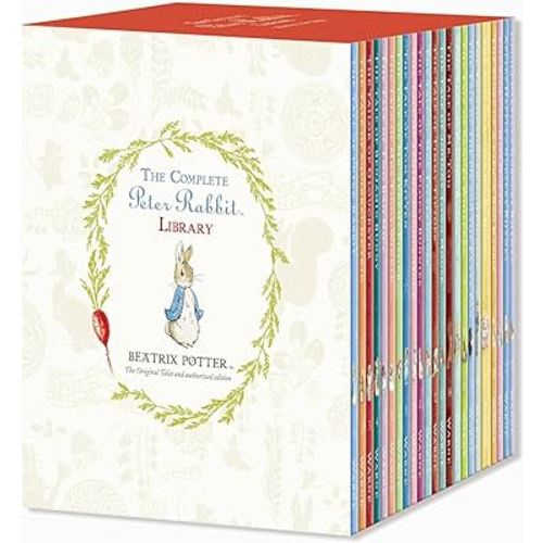 The Complete Peter Rabbit Library Box Set With 23 Volumes
