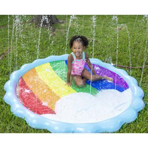 Rainbow Splash Pad Sprinkler, Multi - PoolCandy | Maisonette