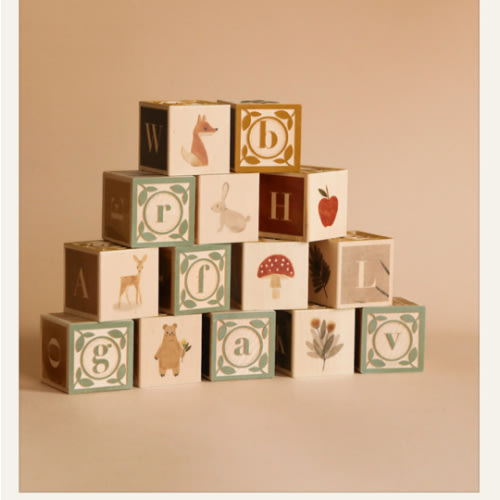 Uncle Goose Watercolor ABC Blocks– Odin Parker