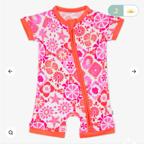 Coastal Gems Shorty Zippy – Little Sleepies