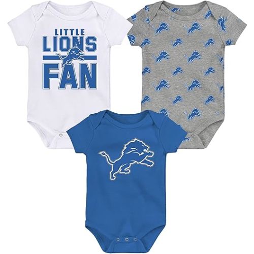 Outerstuff Newborn NFL Little Tike 3-Piece Bodysuit Set