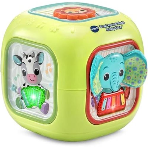 VTech Baby Busy Learners Music Activity Cube, Green