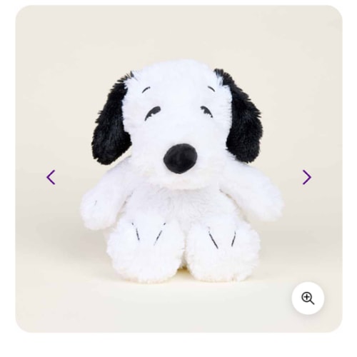 Snoopy Warmies | Microwavable Snoopy Warmies Stuffed Animal | Warmies USA