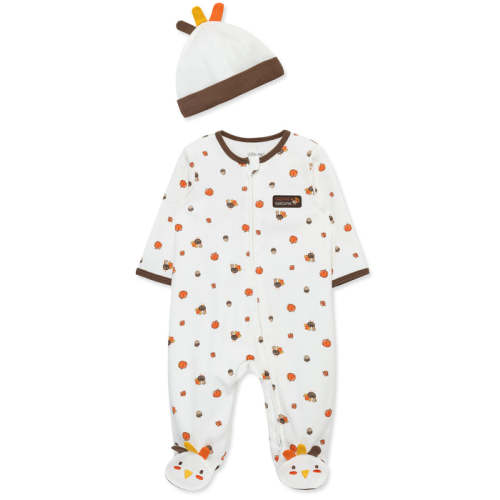 Little Me Turkey Footie and Hat — buybuy BABY