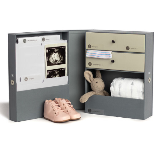 Vault Baby Keepsake Box, Slate
