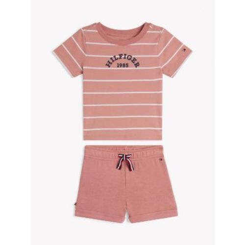 Babies' Stripe Shirt and Short Set