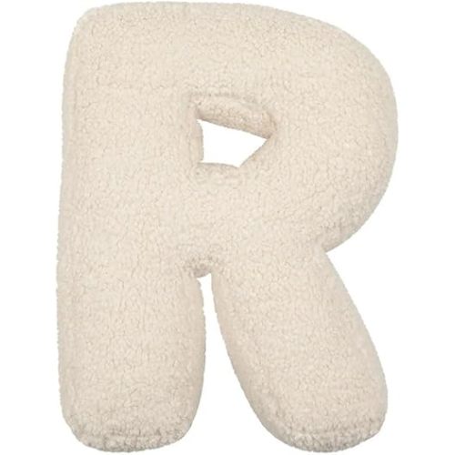 Letter Pillow English Letters Pillow Soft Initial Throw Cushion Decorative Alphabet Letter Pillows Cozy 26 English Letters Throw Pillow for Living Room Sofa Couch Bed Car Decoration, 40*35*10