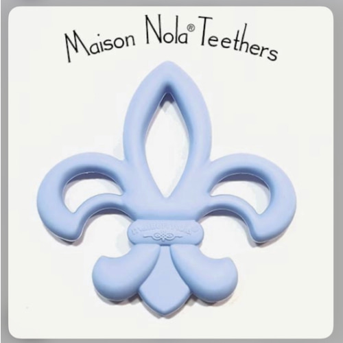 Fleur de Lis Teether - Solid colors | Maison Nola