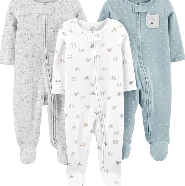 Simple Joys by Carter's Baby 3-Pack Neutral Sleep and Play