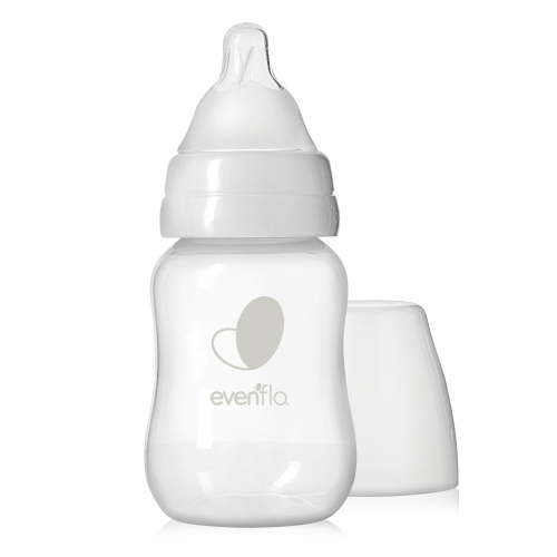 Evenflo Balance + Standard Neck BPA-Free Plastic Baby Bottles - 4oz, Clear, 1ct