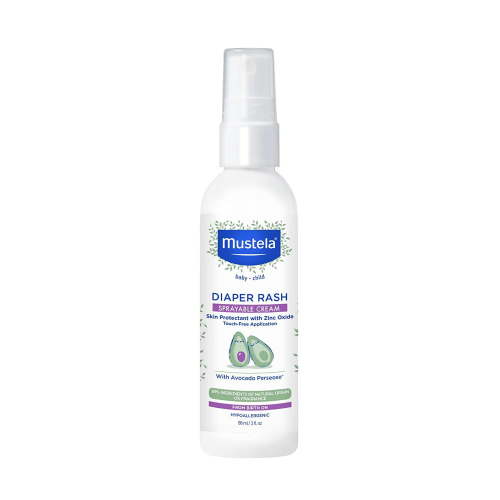 Mustela Diaper Rash Sprayable Cream, 3 Oz..