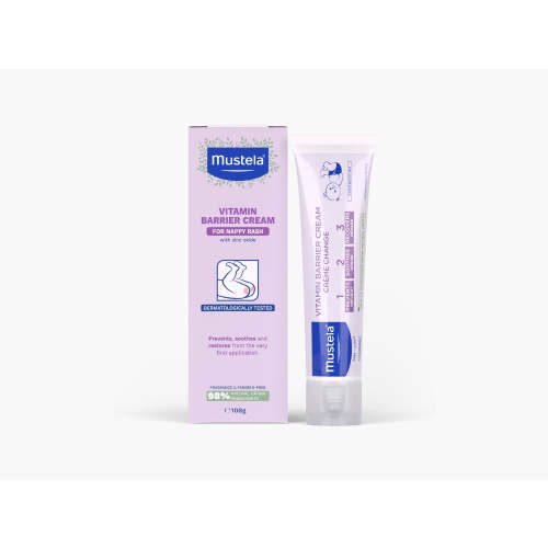 Vitamin Barrier Cream for Nappy Rash