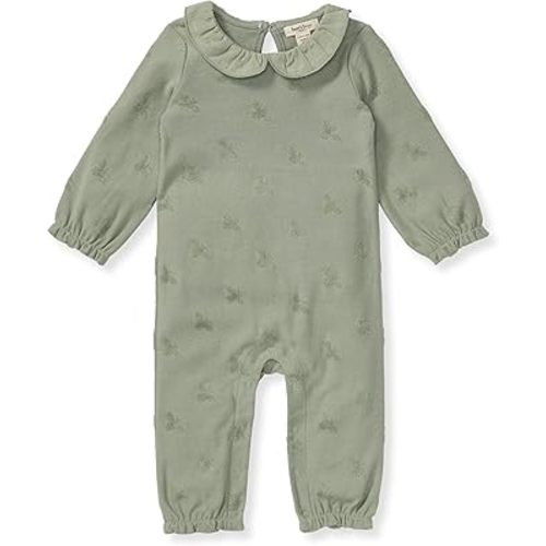Burt's Bees Baby Romper Jumpsuit, 100% Organic Cotton One-Piece Outfit Coverall
