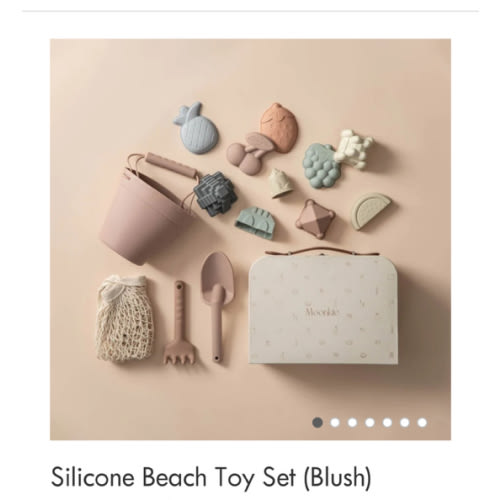 Silicone Beach Toy Set (Blush)