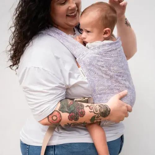 Joie – Lavender Abstract Print Baby Carrier