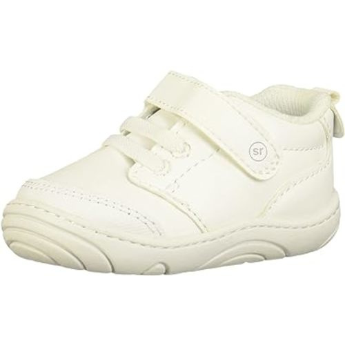 Stride Rite 360 Boys Taye 2.0 First Walker Shoe, White, 3 Infant