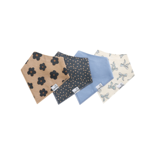 COPPER PEARL BANDANA BIBS GEMMA IN TAN