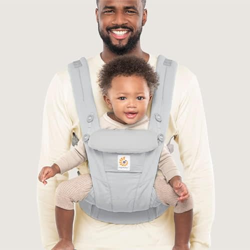 Ergobaby Omni Deluxe - Pearl Grey Cotton