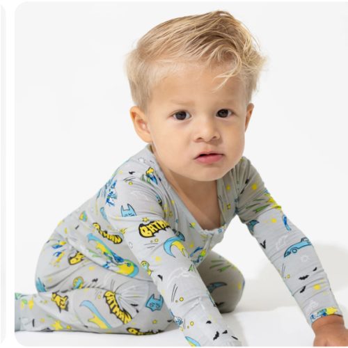 Batman Bamboo Convertible Footie