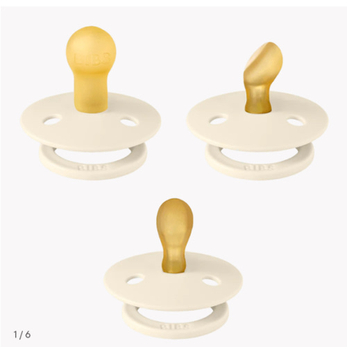 BIBS Try-It Collection 3-Pack - Ivory